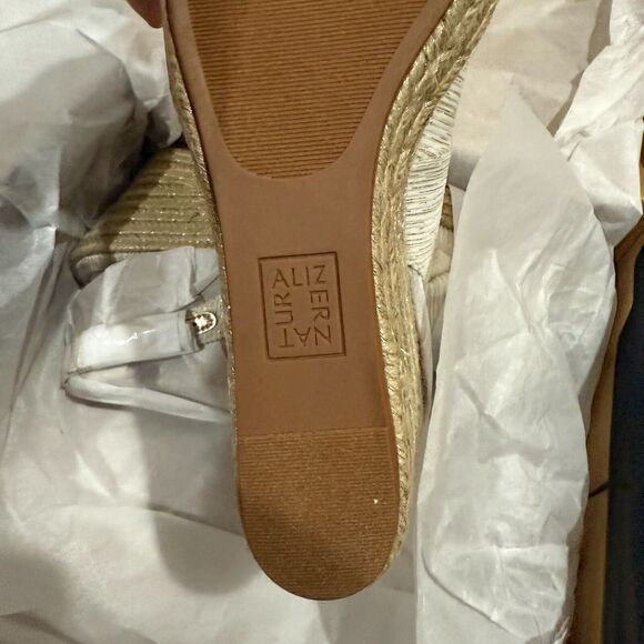 NIB Naturalizer Espadrille Wedge Sandals Berlin Comfort Heel Bettina Boho Sz 12 - Picture 5 of 13